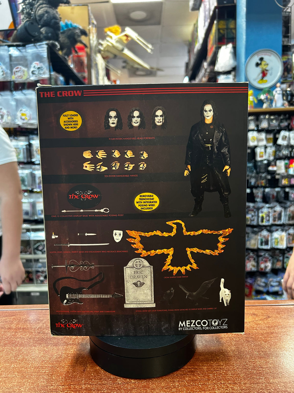 The Crow One:12 (Mezco Toyz, The Crow) INCOMPLETE product image 15, provided for visual reference and product detail review