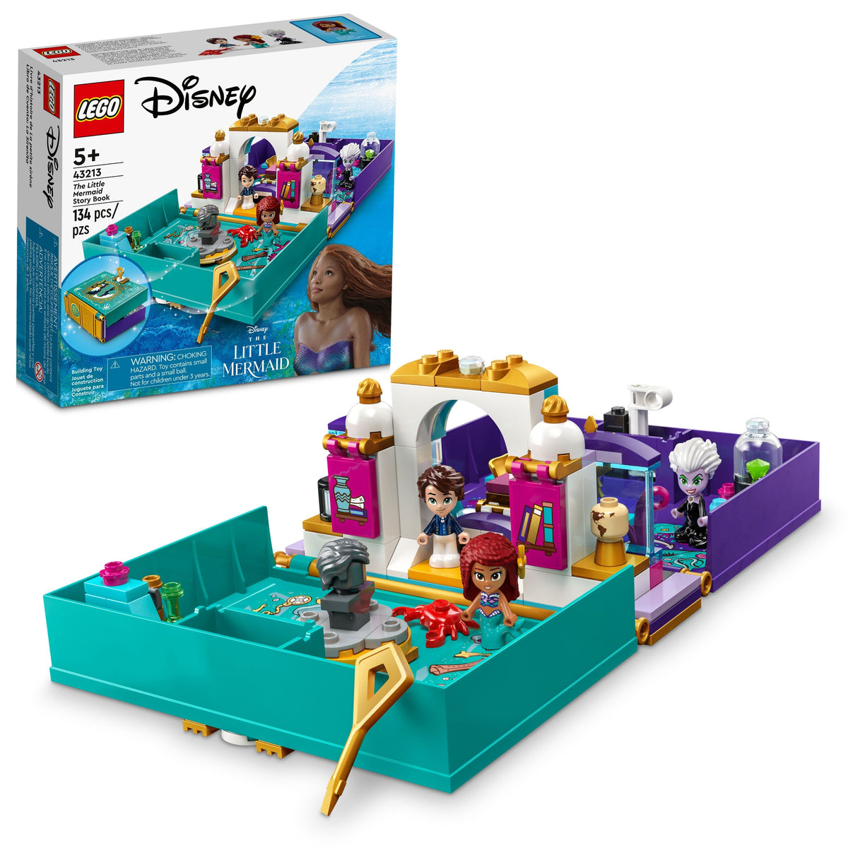 43213 The Little Mermaid Story Book product image 1, provided for visual reference and product detail review