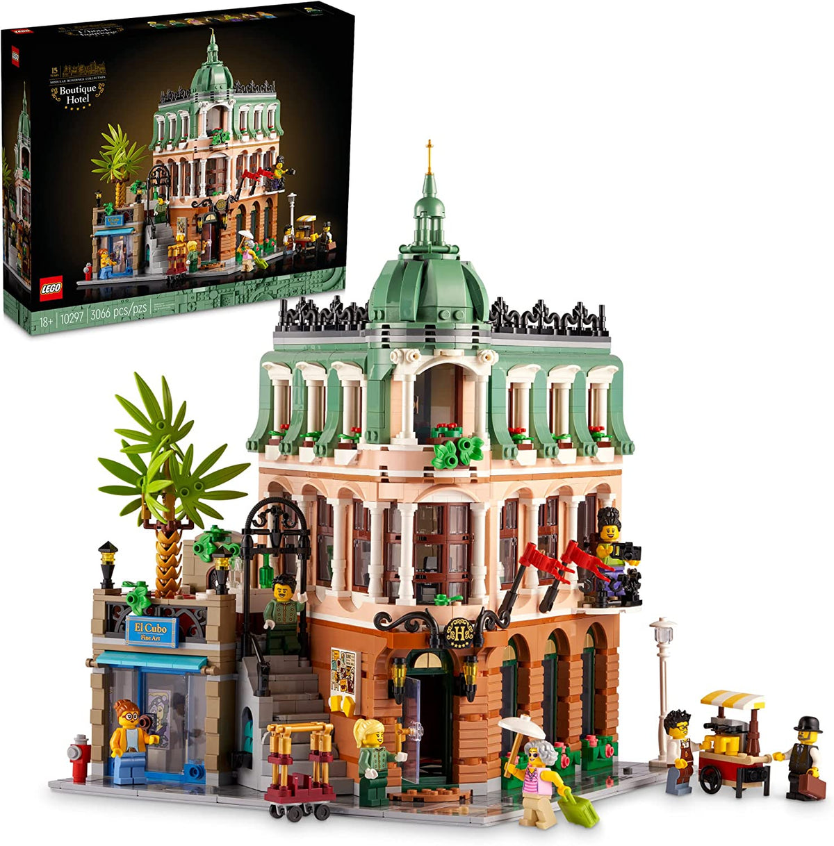 10297 LEGO Icons: Boutique Hotel (Certified Complete) product image 1, provided for visual reference and product detail