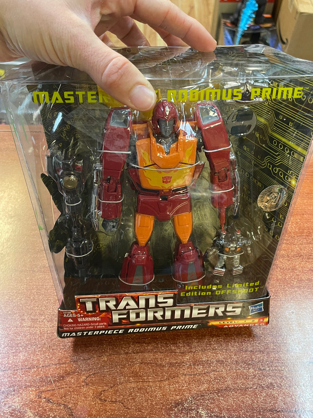 Rodimus Prime -TRU Exclusive- (Transformers Masterpiece, Hasbro) **SEALED** product image 5, provided for visual reference