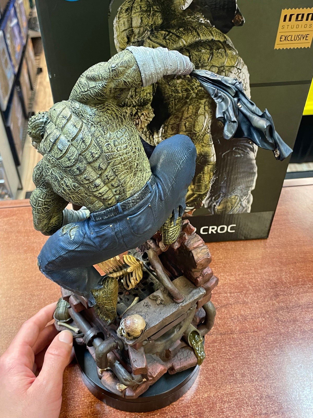Killer Croc BDS Art Scale 1/10 (DC Comics, Iron Studios) COMPLETE product image 13, provided for visual reference and
