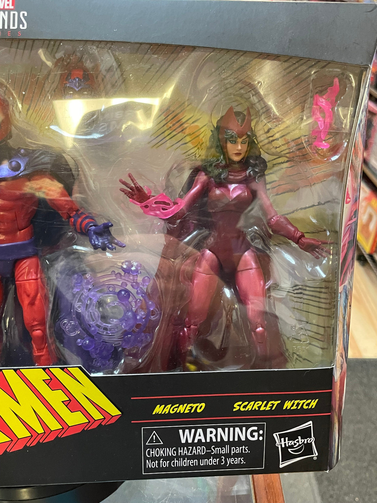 XMen -Quicksilver Magneto Scarlet- (Marvel Legends, Hasbro) *SEALED* product image 7, provided for visual reference and