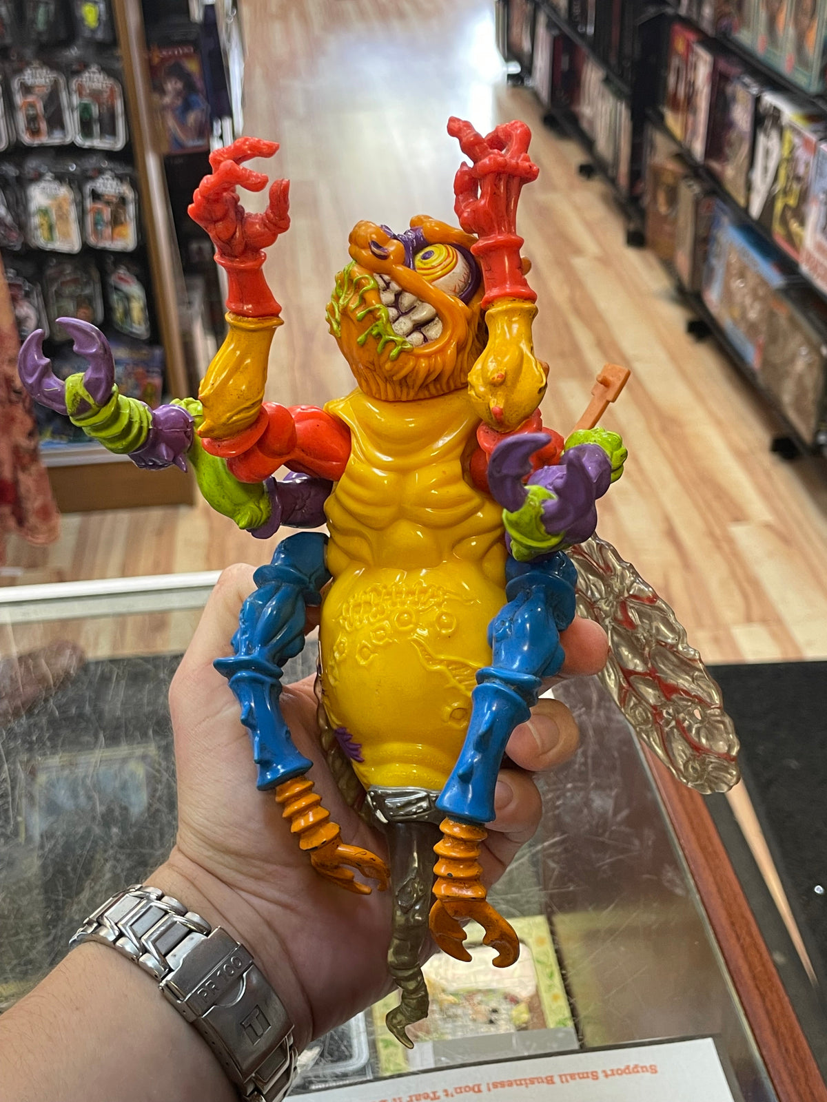 Buzz Off (Vintage TMNT Ninja Turtles, Playmates) **LOOSE** product image 6, provided for visual reference and product detail