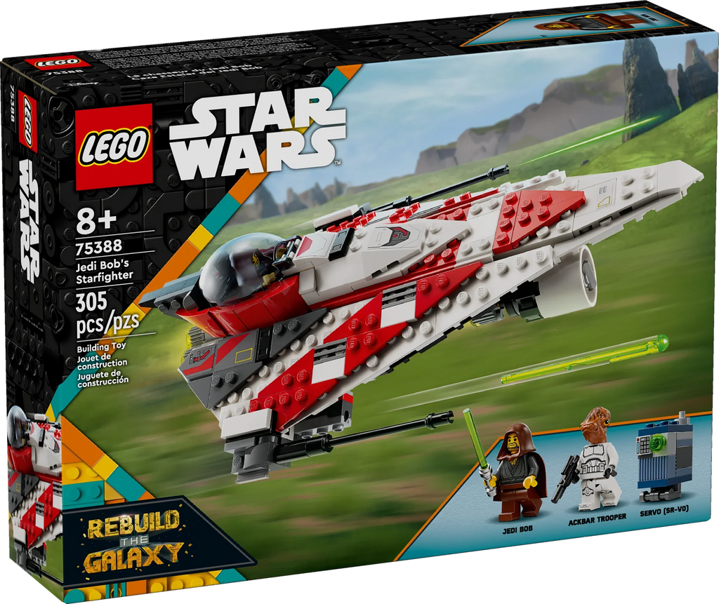 75388 Jedi Bob’s Starfighter (Certified Complete) product image 3, provided for visual reference and product detail review