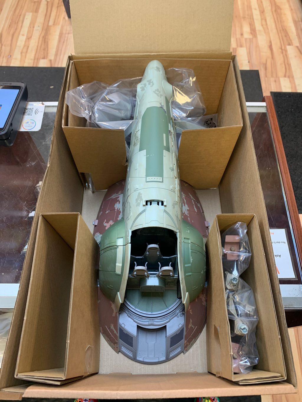 Boba Fett Slave One (Star Wars Vintage Collection, Hasbro) SEALED product image 10, provided for visual reference and