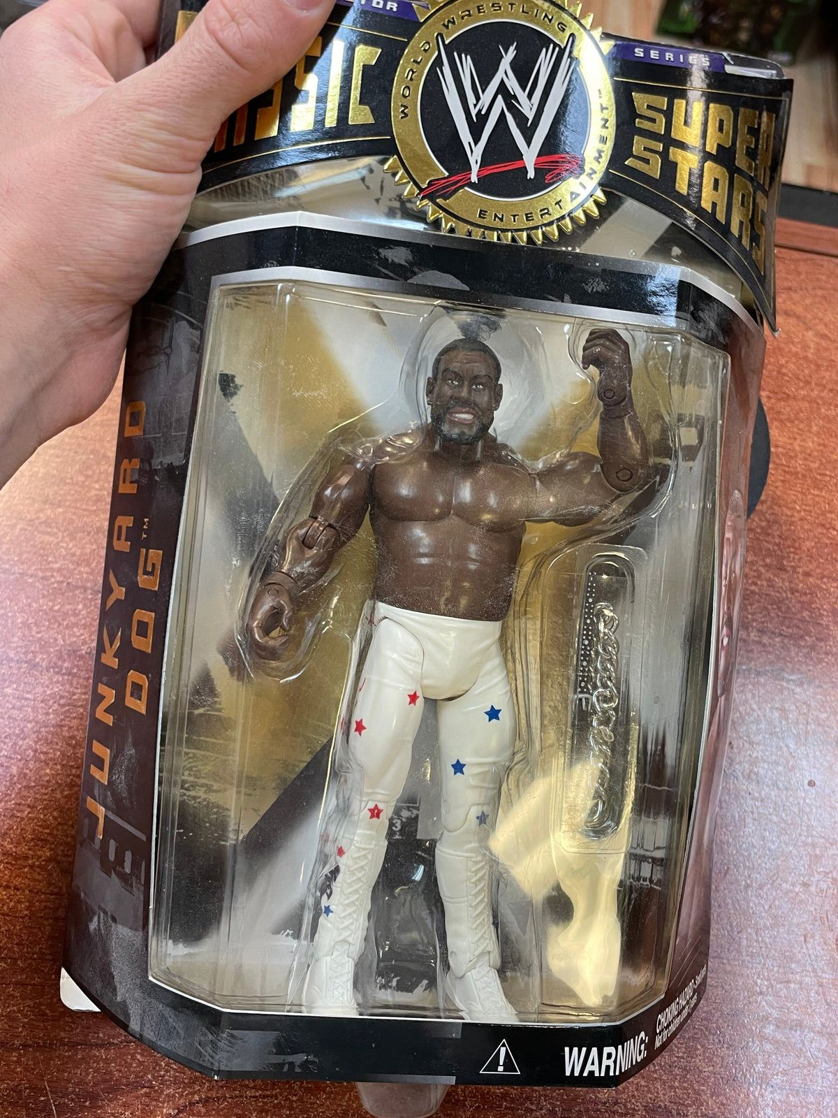 Junkyard Dog (WWF Classic Superstars, Jakks) **SEALED** product image 4, provided for visual reference and product detail