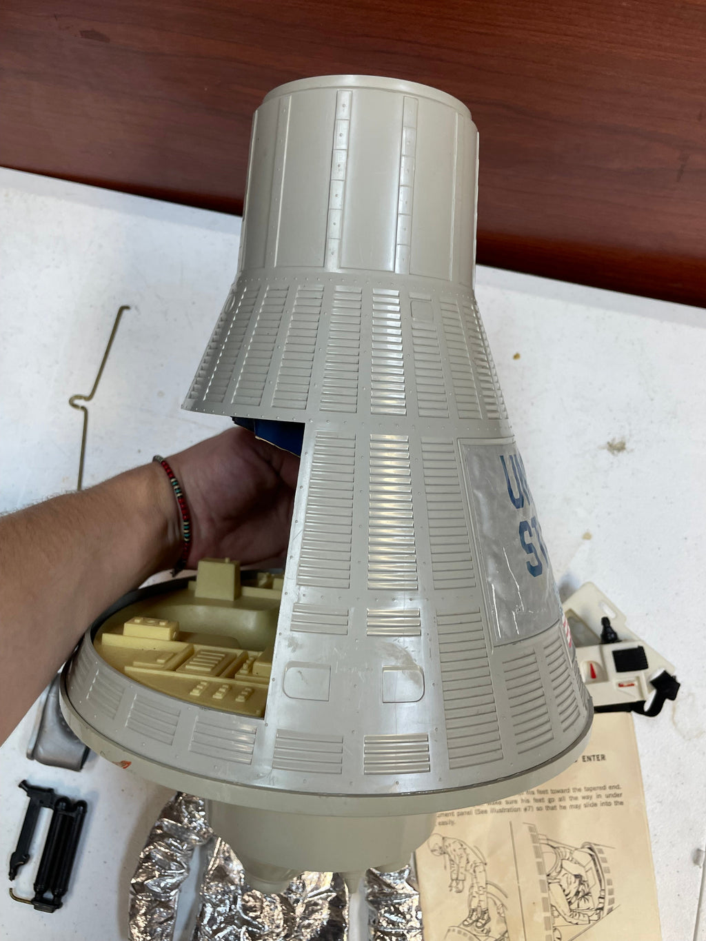 Space Walk Mystery (Vintage 12” GI Joe, Hasbro) **Original** product image 25, provided for visual reference and product