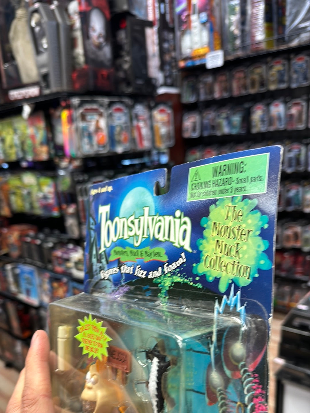 Rabid Ravin Melissa Screetch (Vintage Toonsylvania, Toy Island) SEALED product image 10, provided for visual reference and