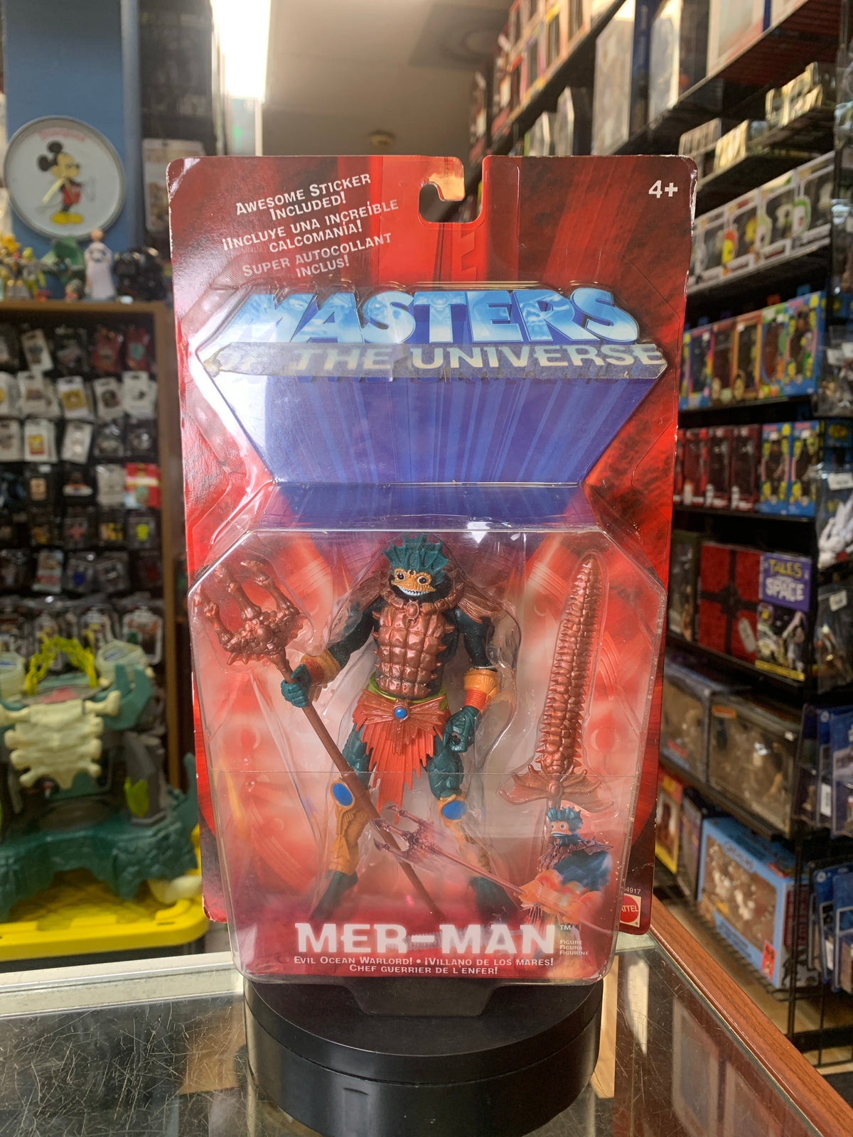 Mer-Man (Masters Of The Universe 200X, Mattel) **SEALED** product image 1, provided for visual reference and product detail