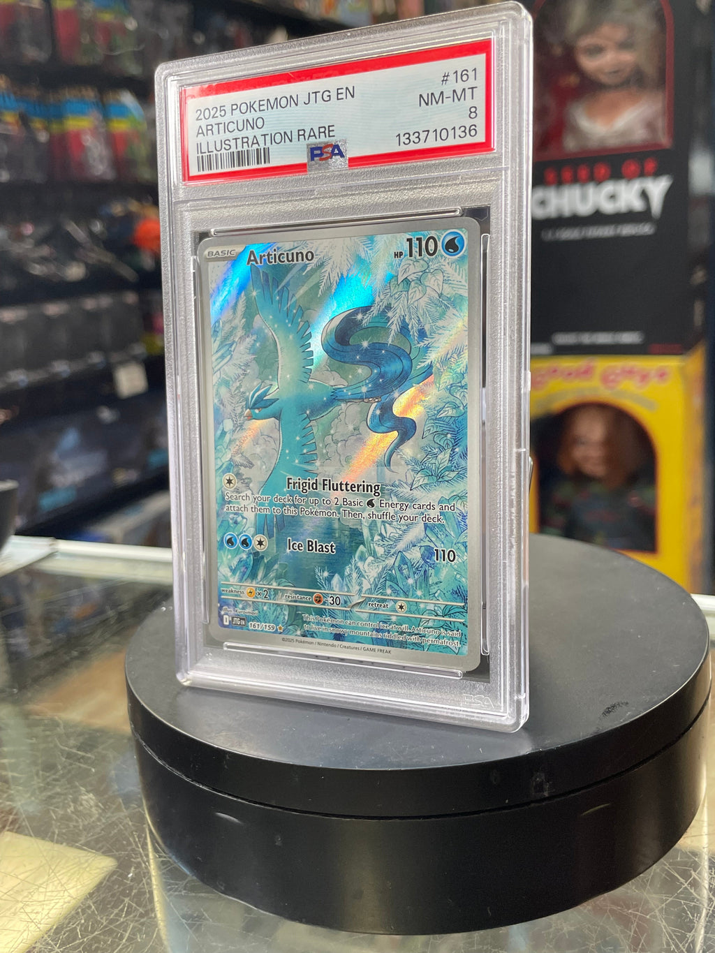 Articuno Journey Together 161/159 (Pokemon, Wizard) **PSA 8** product image 2, provided for visual reference and product