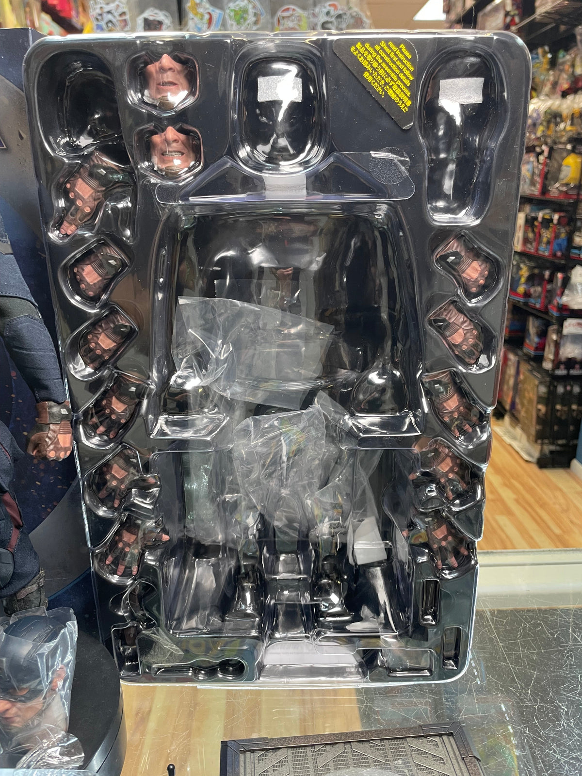 Captain America Stealth Suit 2.0 MMS783 (Captain America The Winter Soldier, Marvel, Hot Toys) **COMPLETE** product image 4,