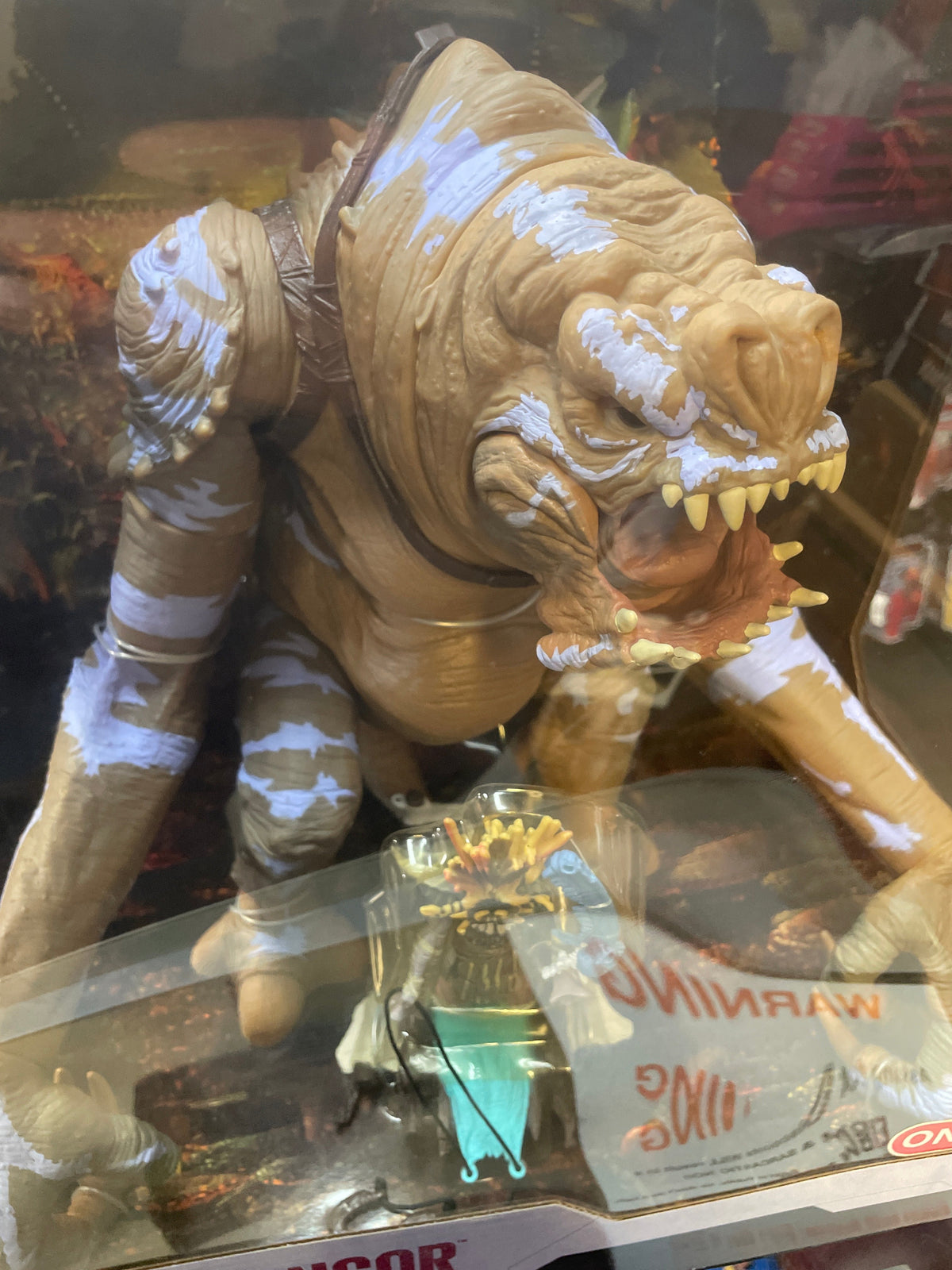 Battle Rancor with with Felucian Rider (Star Wars 30th Anniversary, Hasbro) **Sealed** product image 6, provided for visual