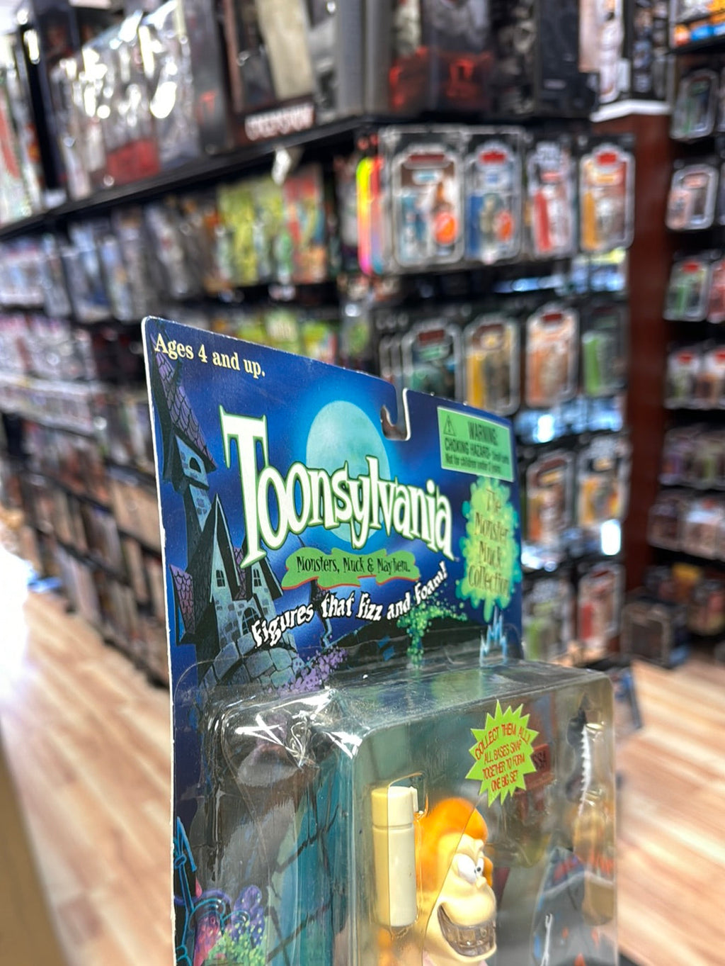 Rabid Ravin Melissa Screetch (Vintage Toonsylvania, Toy Island) SEALED product image 6, provided for visual reference and