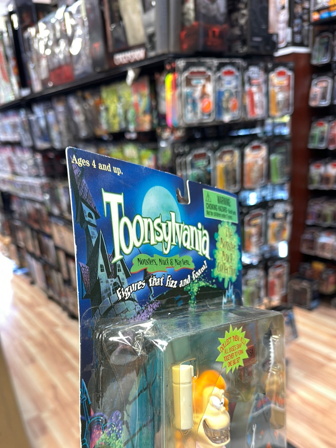 Rabid Ravin Melissa Screetch (Vintage Toonsylvania, Toy Island) SEALED product image 6, provided for visual reference and