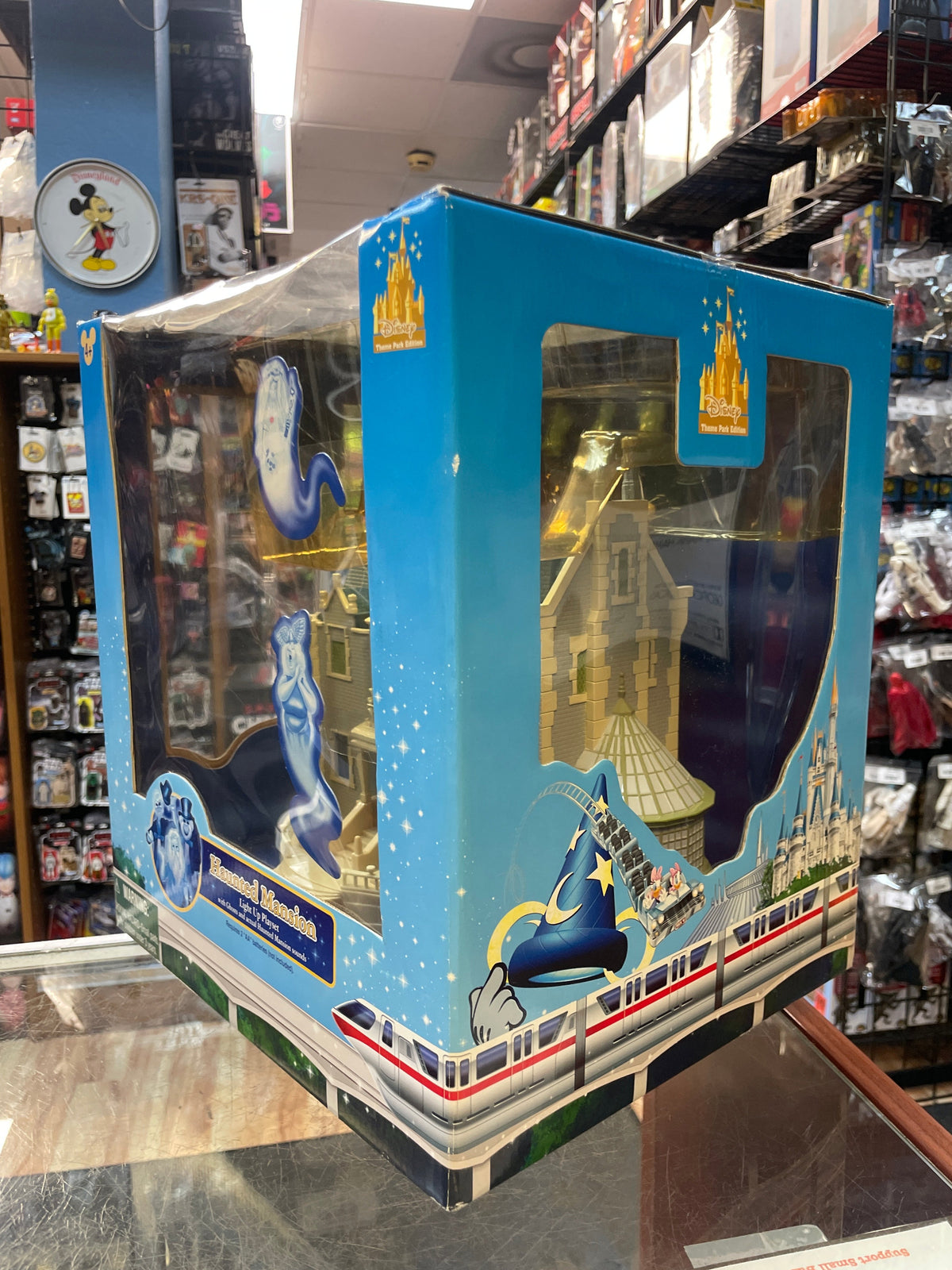 Haunted Mansion Light Up Playset (Disney, The Haunted Mansion) **NEW** product image 8, provided for visual reference and
