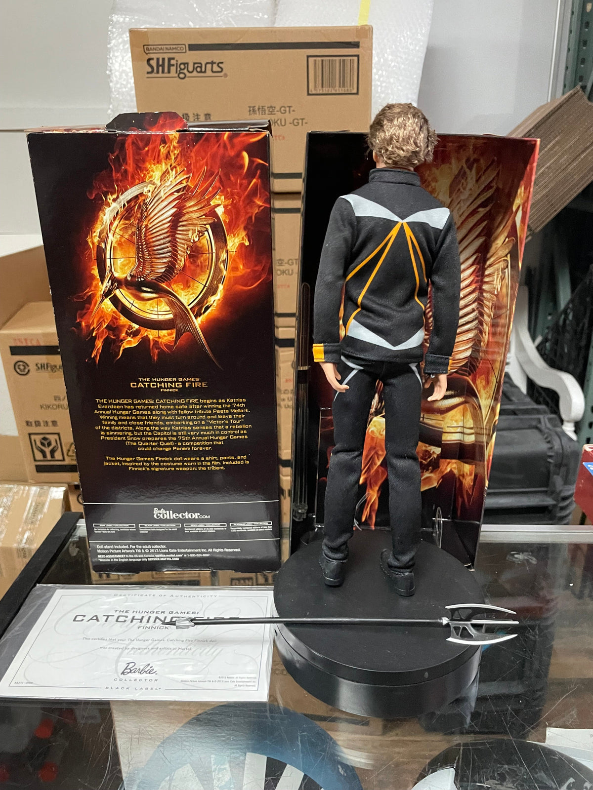 Catching Fire Finnick Odair #X8273 (Vintage Barbie, Mattel) **SEALED** product image 4, provided for visual reference and