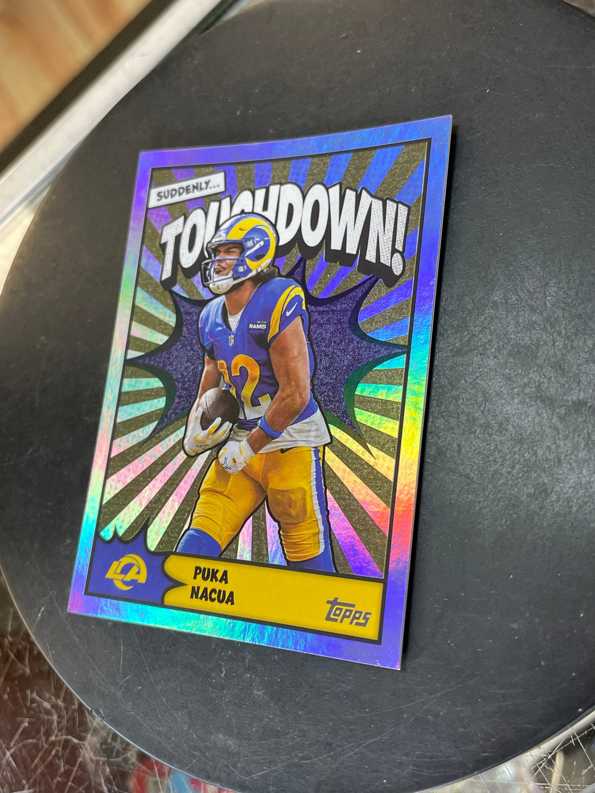 Puka Nacua -Suddenly Touchdown- (Topps, NFL Flagship 2026) product image 10, provided for visual reference and product
