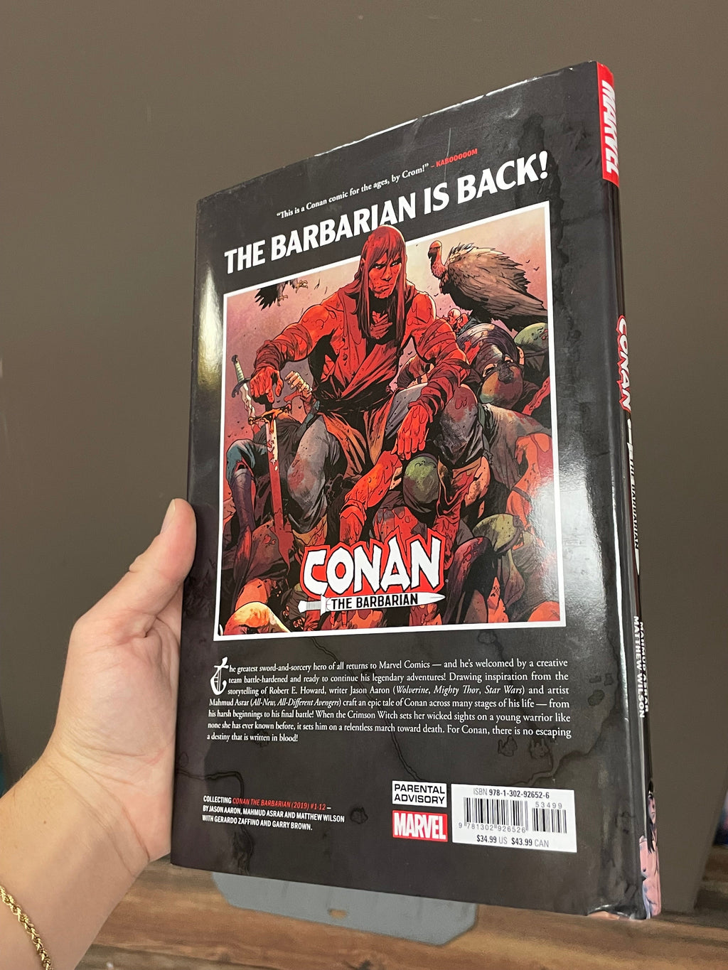 Conan The Barbarian (Marvel Trade Hardback) product image 7, provided for visual reference and product detail review