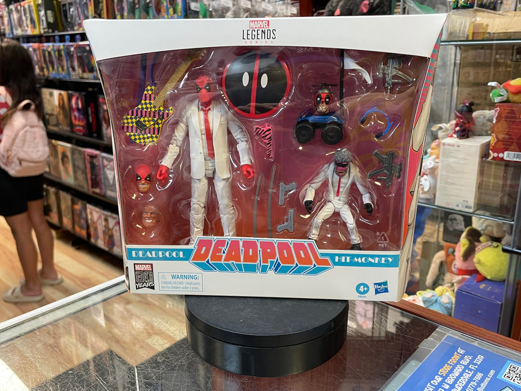 Deadpool & Hit Monkey (Marvel Legends, Hasbro) *SEALED* product image 1, provided for visual reference and product detail