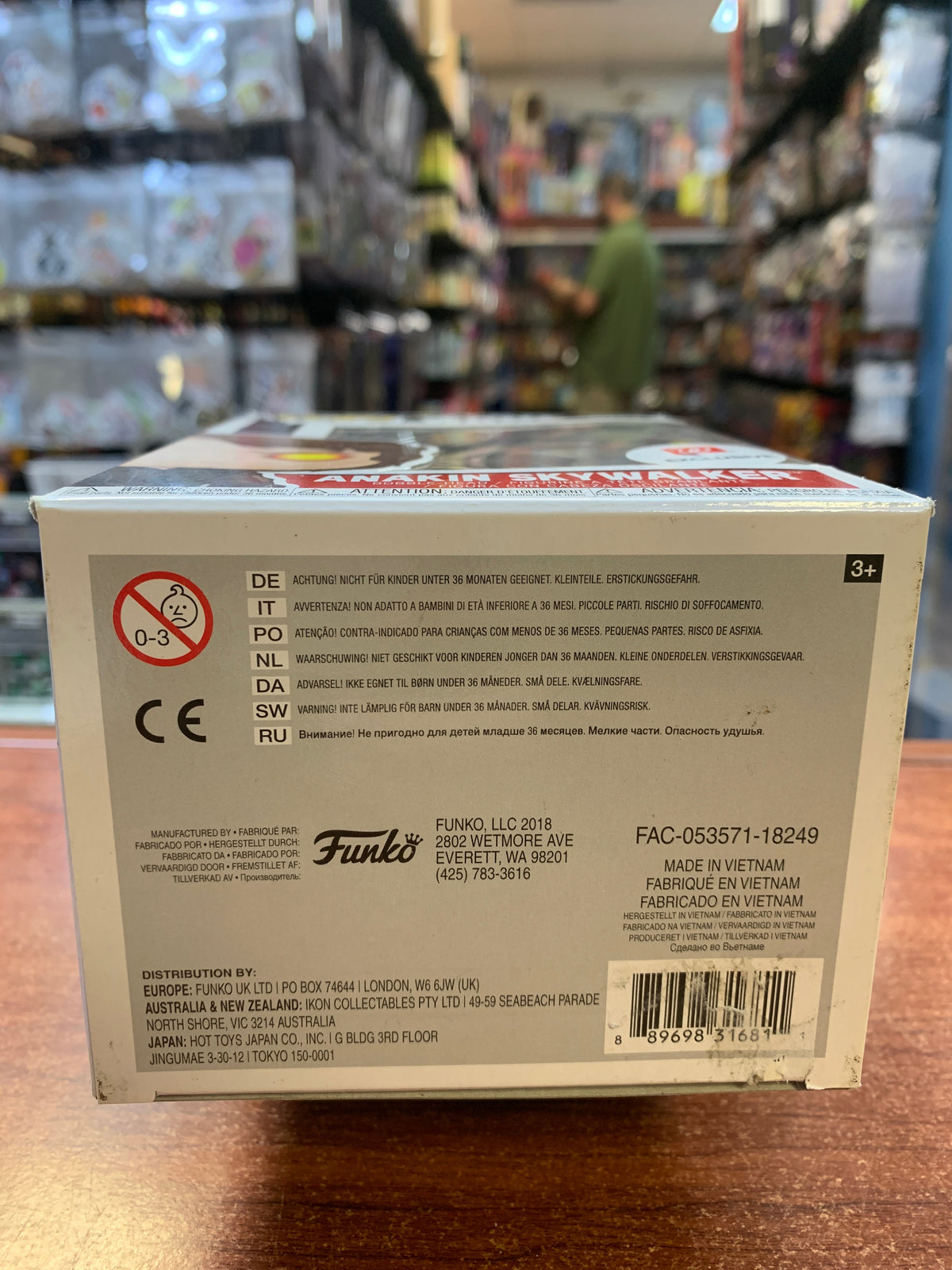 Anakin Skywalker #281 (Funko Pop, Star Wars) product image 6, provided for visual reference and product detail review
