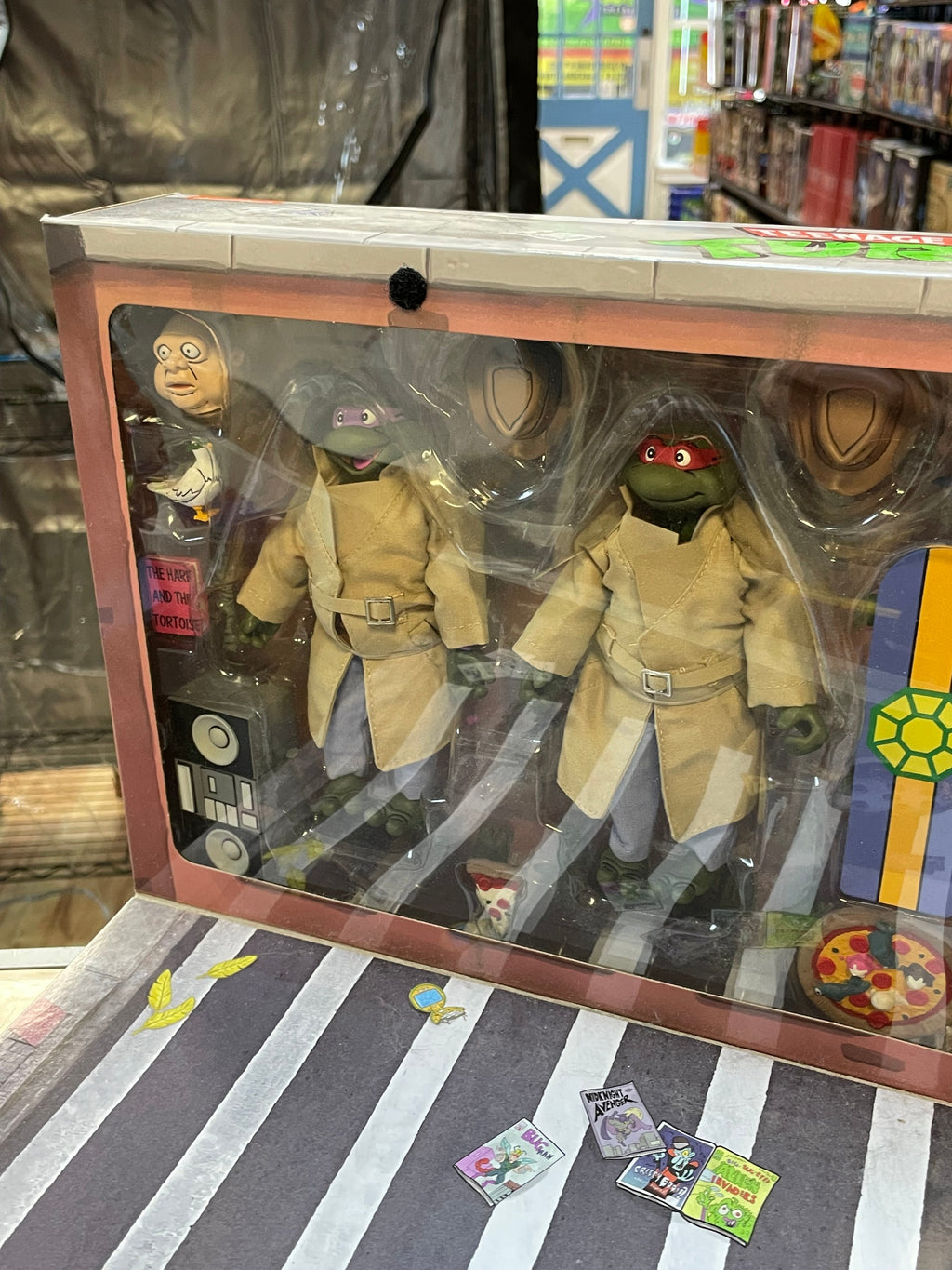 Turtles in Disguise (TMNT Ninja Turtles, NECA) **SEALED** product image 6, provided for visual reference and product detail