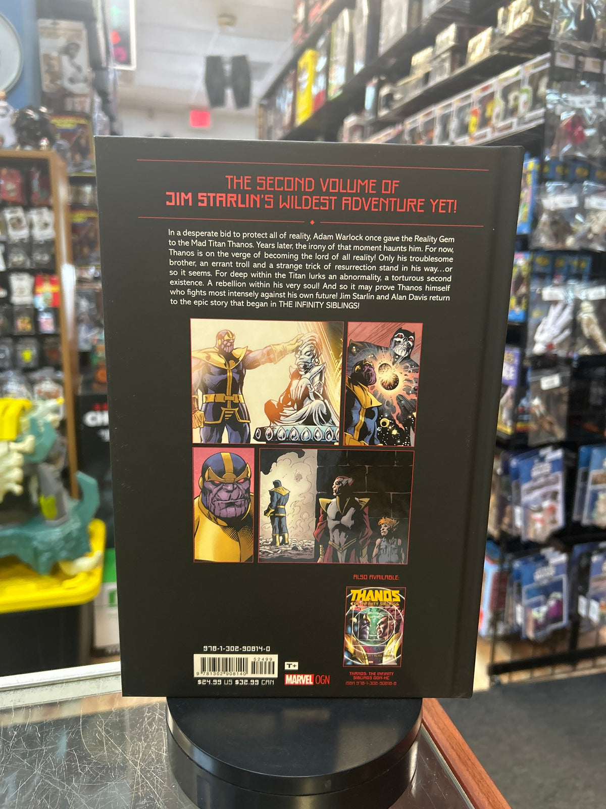 Thanos: Infinity Conflict Hardcover (Marvel, Comics) product image 3, provided for visual reference and product detail review