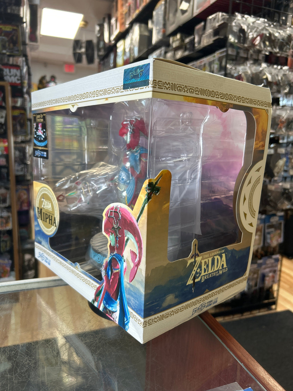 Mipha 11” PVC Statue (The legend Of Zelda, First 4 Figures) **SEALED** product image 5, provided for visual reference and