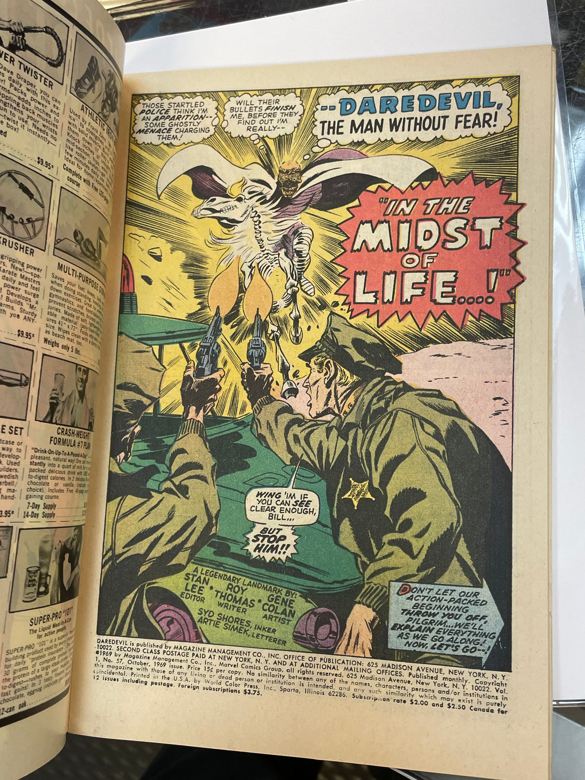Daredevil #57 -Unmasked of Matt Murdock- (DC, Comics) Good product image 17, provided for visual reference and product