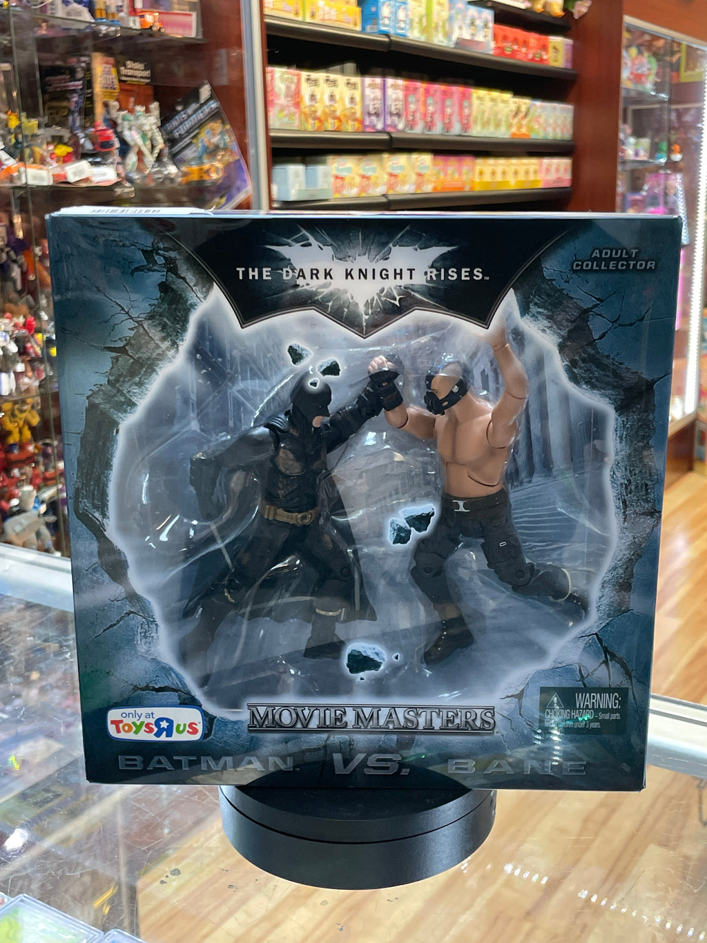 Batman Vs. Bane -Movie Masters- TRU Exclusive (DC The Dark Knight Trilogy, Mattel) SEALED product image 1, provided for