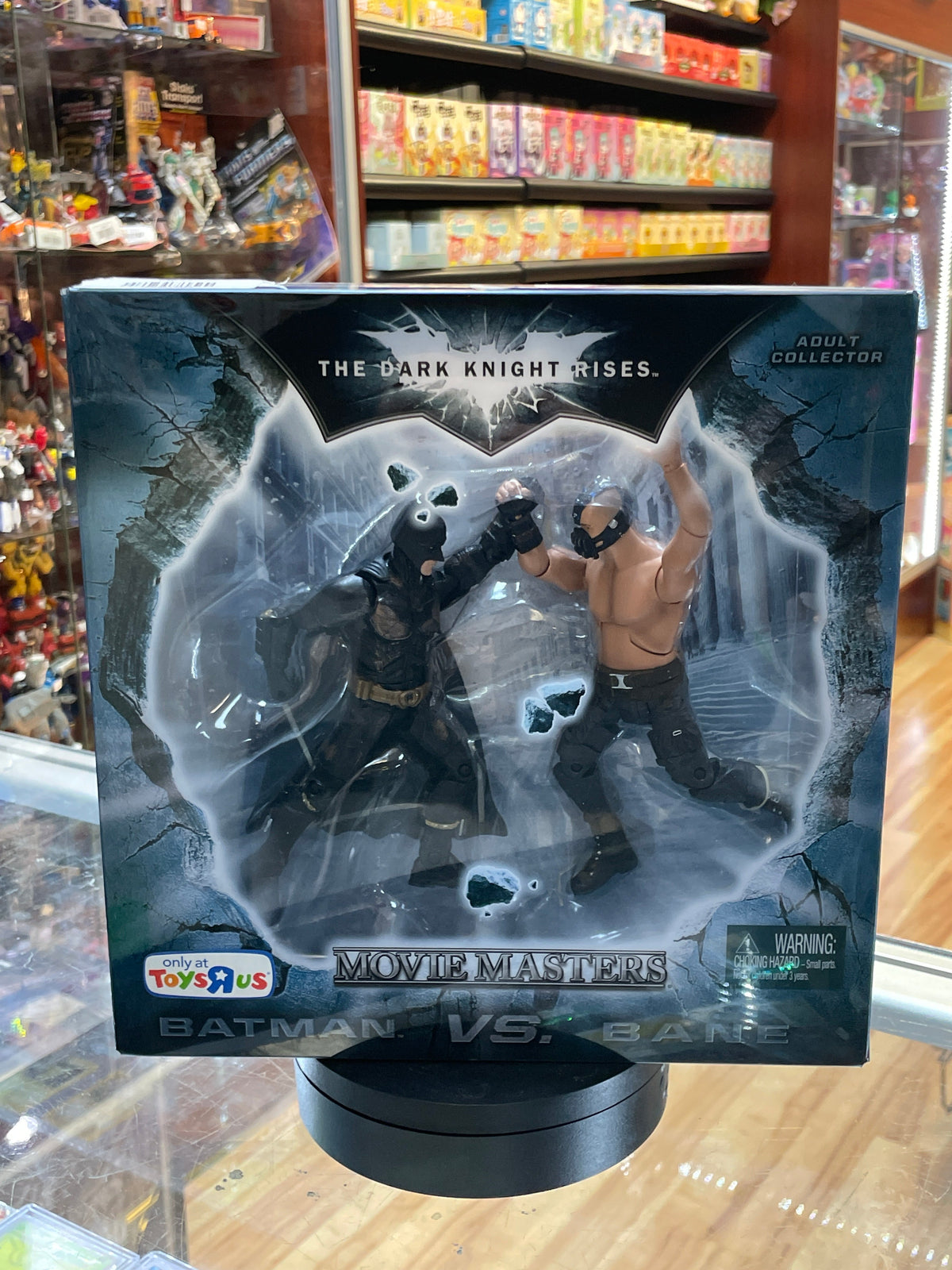 Batman Vs. Bane -Movie Masters- TRU Exclusive (DC The Dark Knight Trilogy, Mattel) SEALED product image 1, provided for