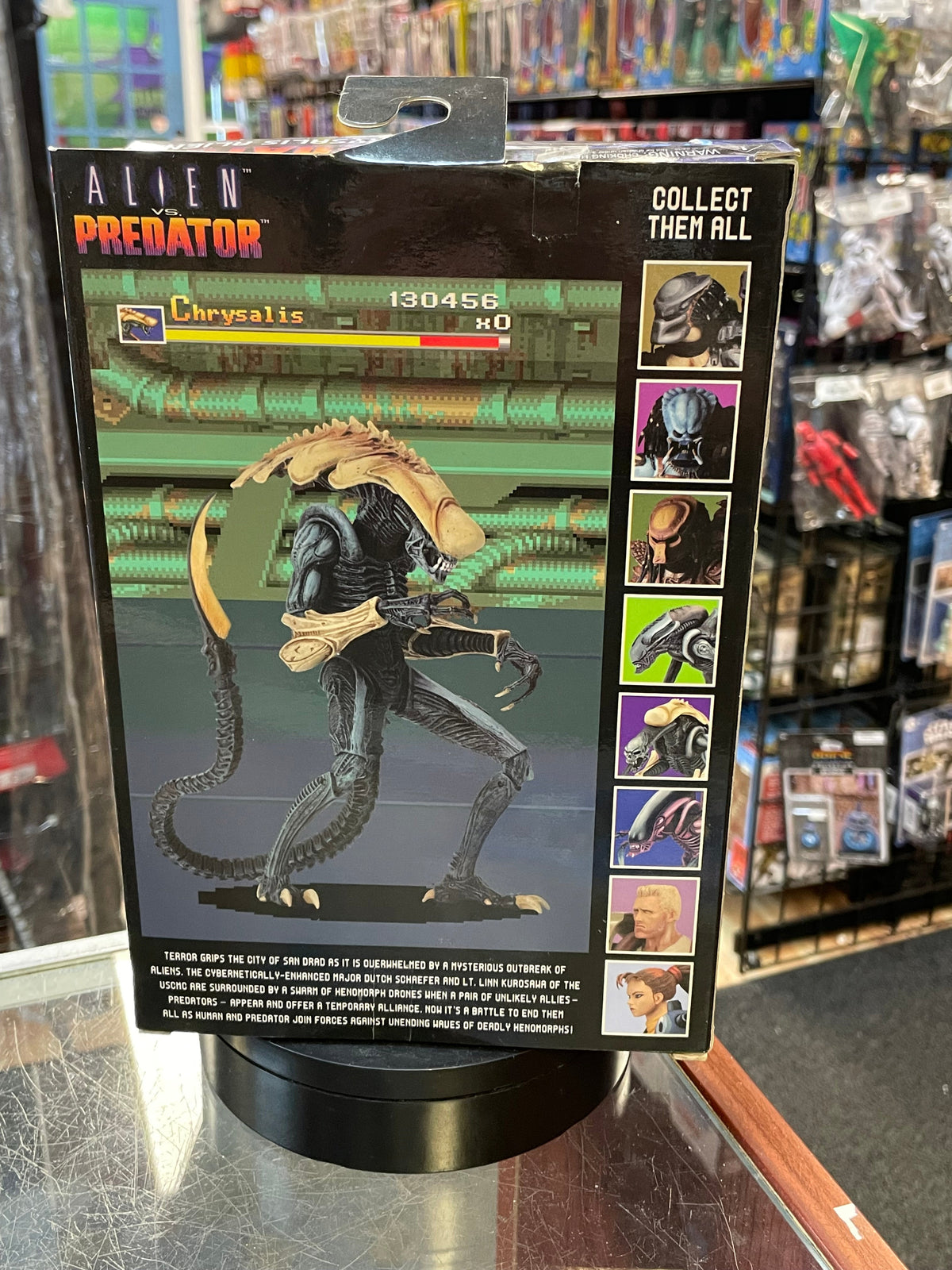 Chrysalis Alien (NECA, Predator vs Alien) **SEALED** product image 2, provided for visual reference and product detail review