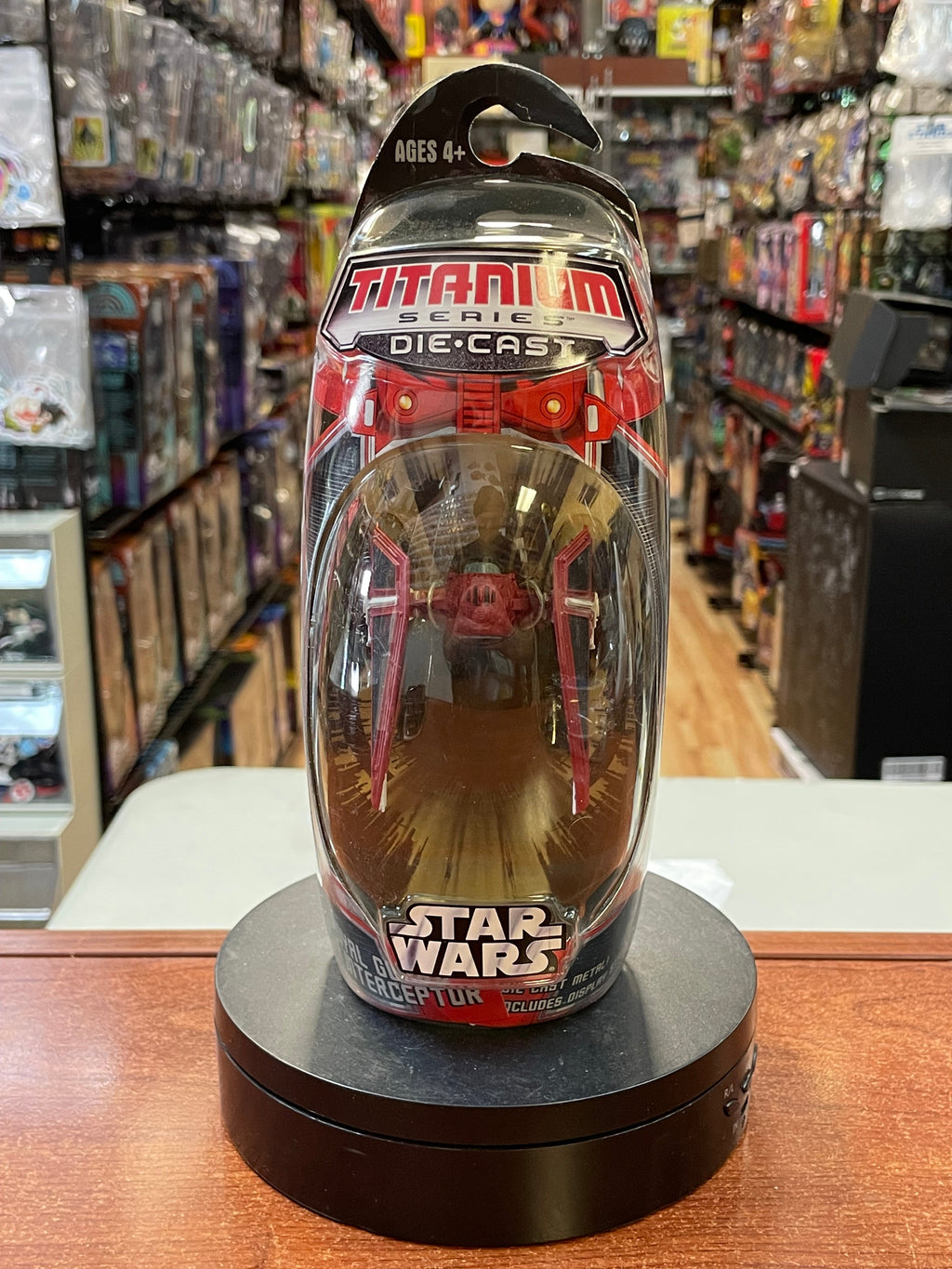 Royal Guard Tie Interceptor (Star Wars Titanium Series, Hasbro) SEALED product image 1, provided for visual reference and