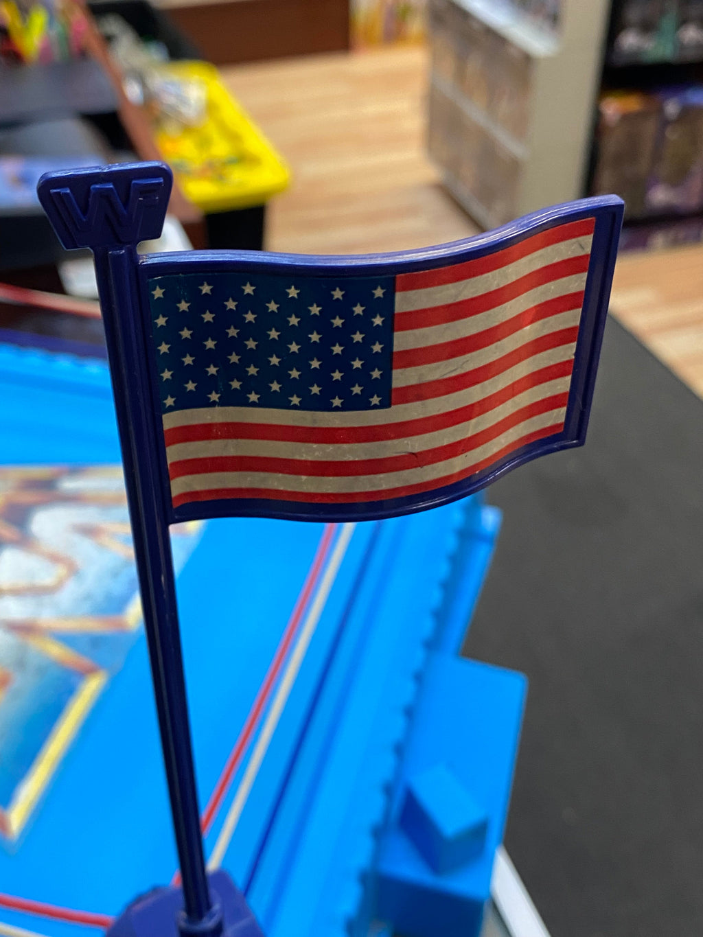 WWF Hasbro Ring with Flag (Vintage WWF WWE, Hasbro) product image 10, provided for visual reference and product detail review