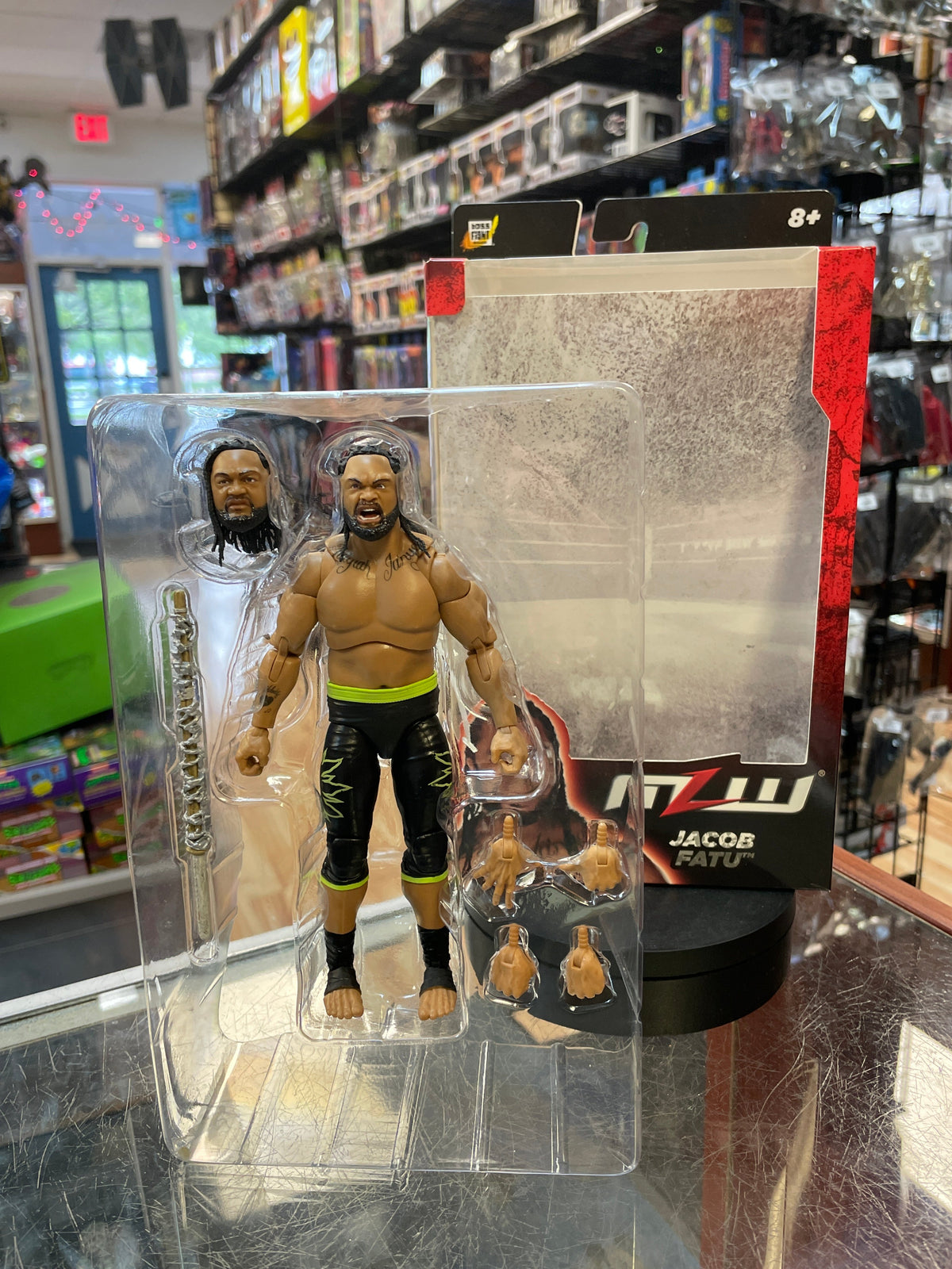 Jacob Fatu MLW (WWE, Boss Fight Studio) **Complete** product image 1, provided for visual reference and product detail review