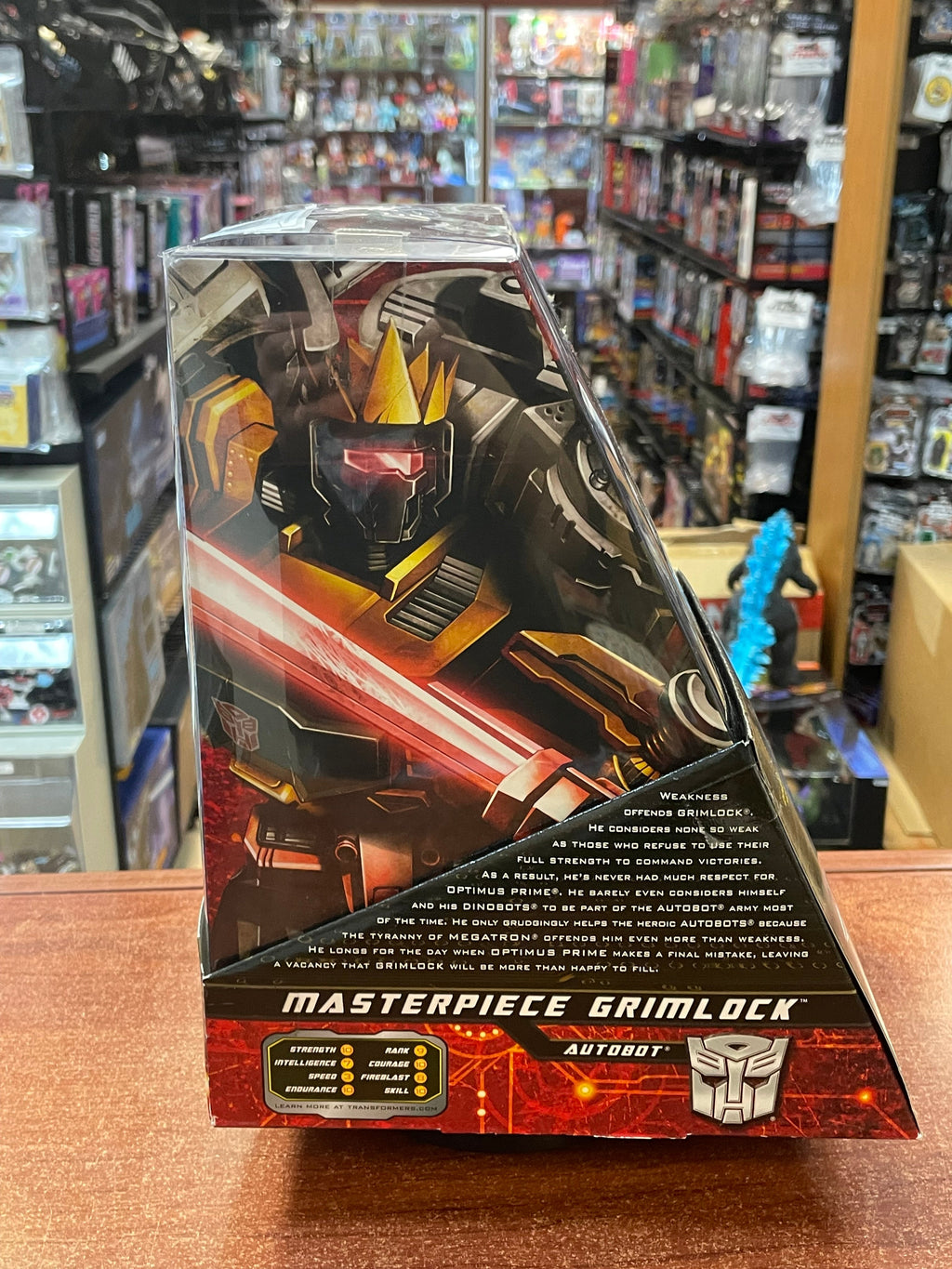 Grimlock (Transformers Masterpiece, Hasbro) **SEALED** product image 2, provided for visual reference and product detail