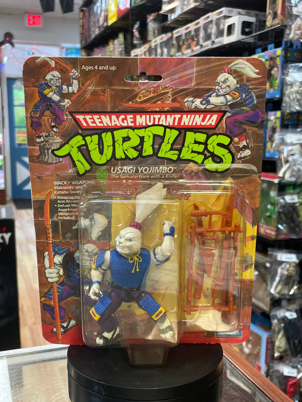 Usagi Yojimbo -19 Back- (Vintage TMNT Ninja Turtles, Playmates) **SEALED**