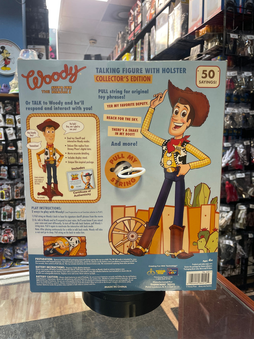 Woody The Sheriff Signature Collection(Disney, Toy Story) **NEW** product image 4, provided for visual reference and product