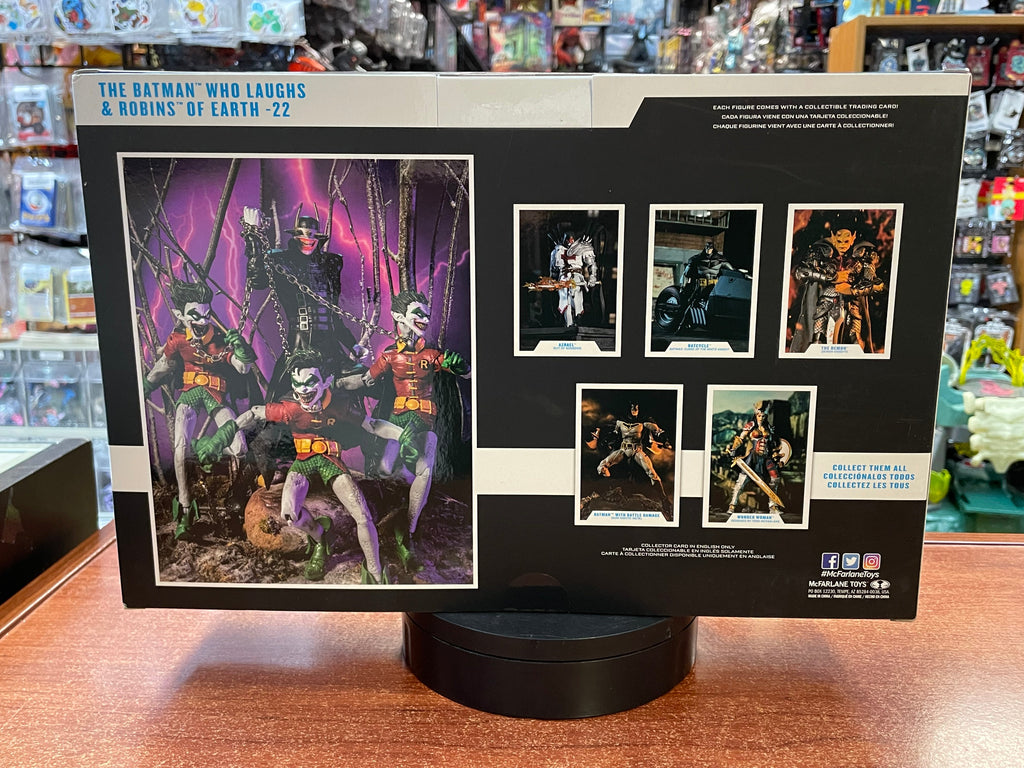 The Batman Who Laughs & Robins of Earth-22 (DC Multiverse, McFarlane Toys) SEALED product image 7, provided for visual