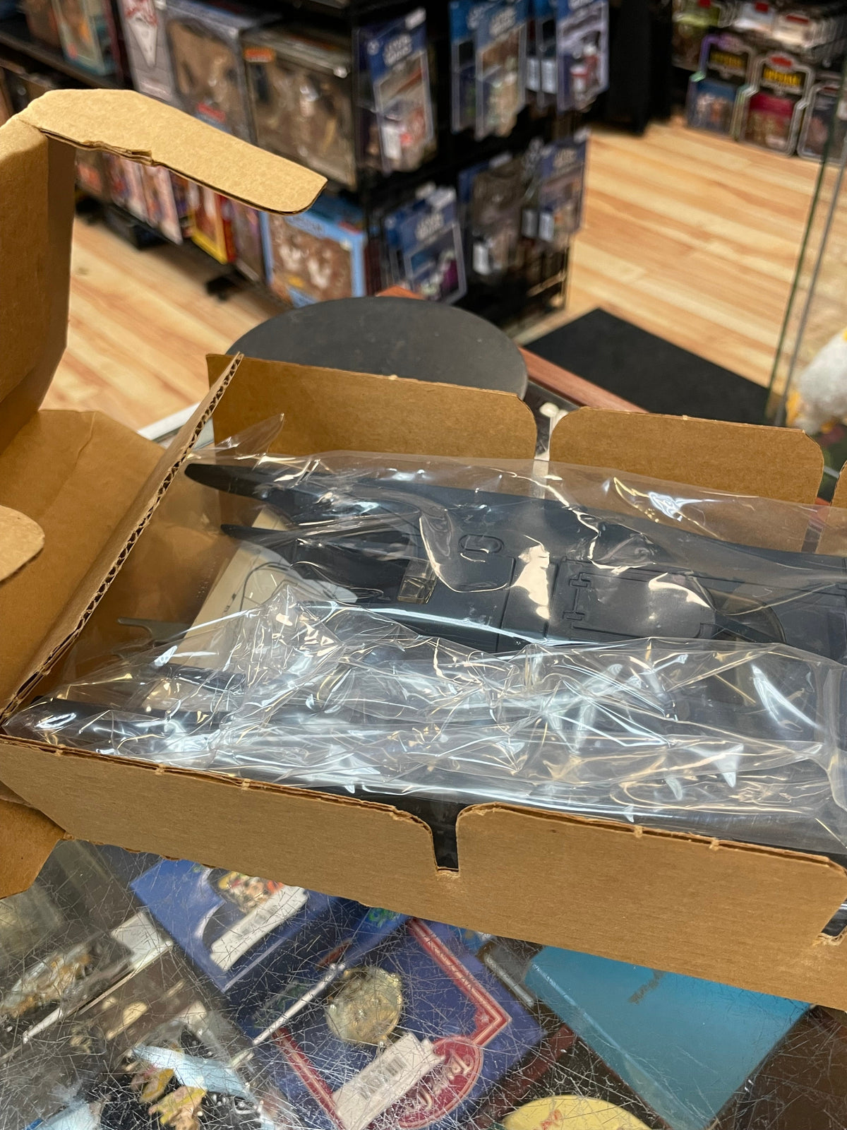 Batmobile with Pull out Wheels (Vintage Animated Batman, Kenner) NEW product image 6, provided for visual reference and