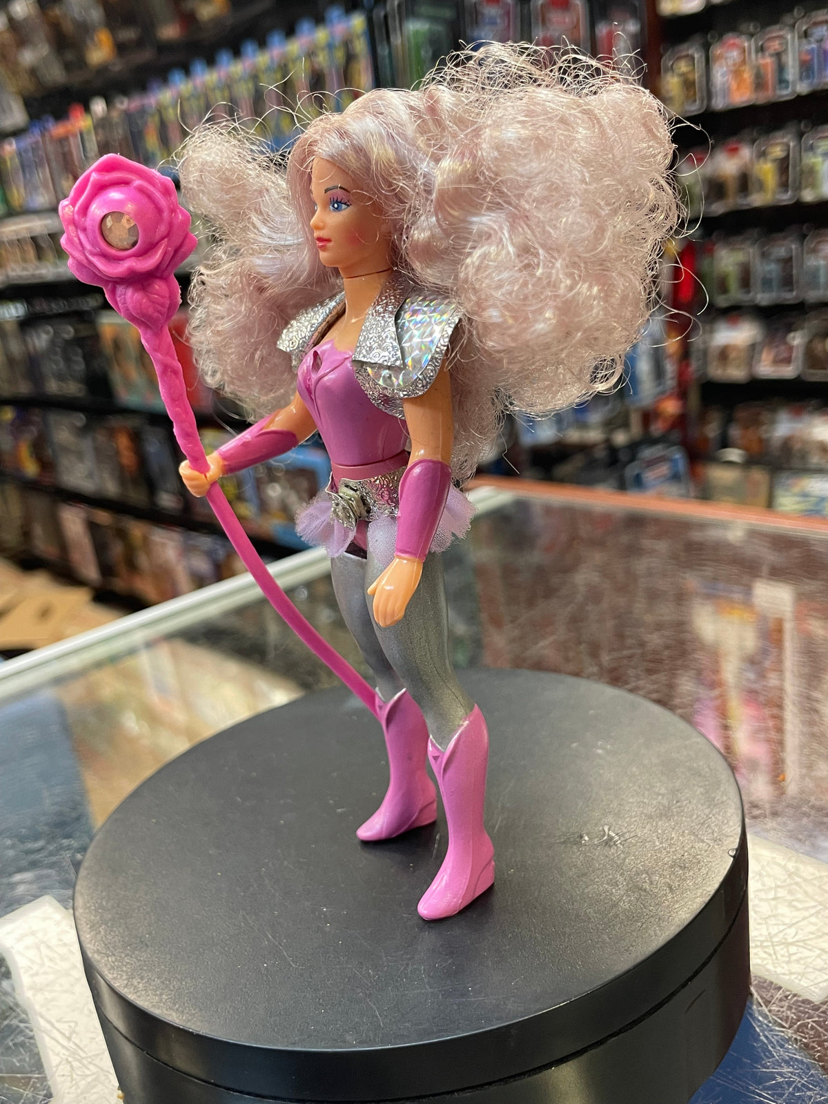 Glimmer with Accessories (Vintage She-Ra, Mattel) LOOSE product image 4, provided for visual reference and product detail