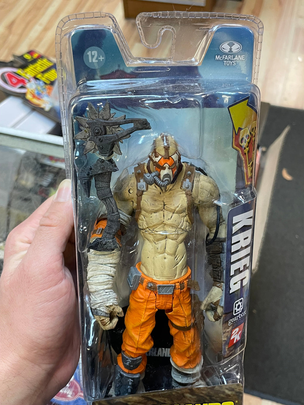 Krieg (McFarlane, Boarderlands) **SEALED** product image 9, provided for visual reference and product detail review