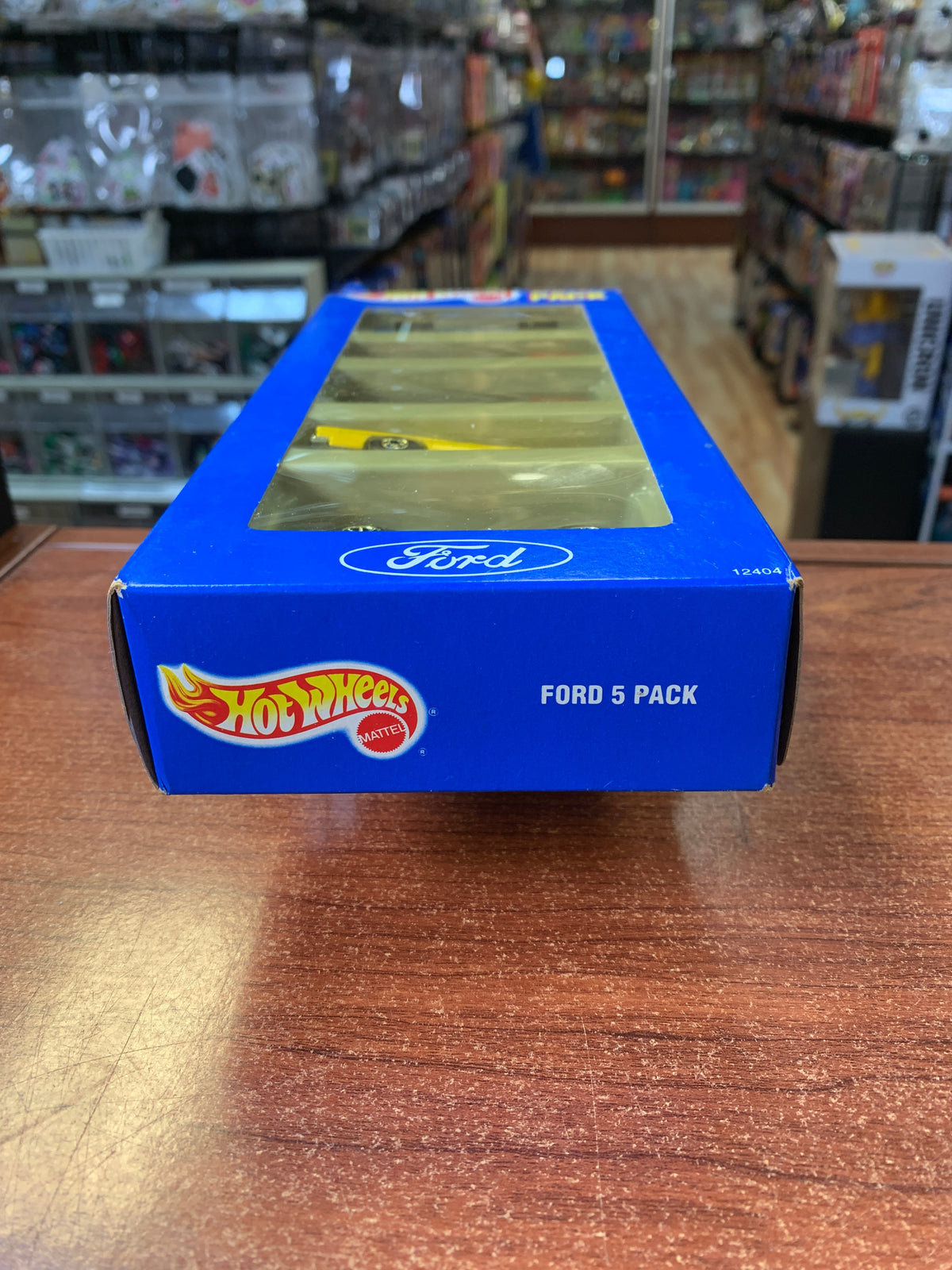 Ford Gift Pack with Flaming Hot Rod 12404 (Vintage Hot Wheels, Mattel) SEALED product image 5, provided for visual reference