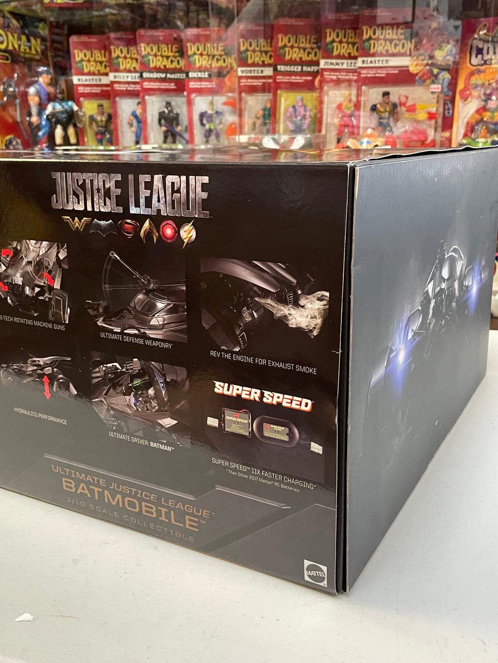 DC Ultimate Justice League RC Batmobile 1/10 Scale (Batman, Mattel) SEALED product image 4, provided for visual reference