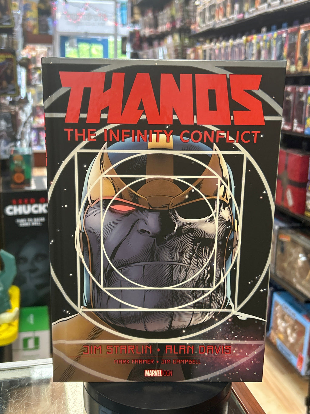 Thanos: Infinity Conflict Hardcover (Marvel, Comics) product image 1, provided for visual reference and product detail review