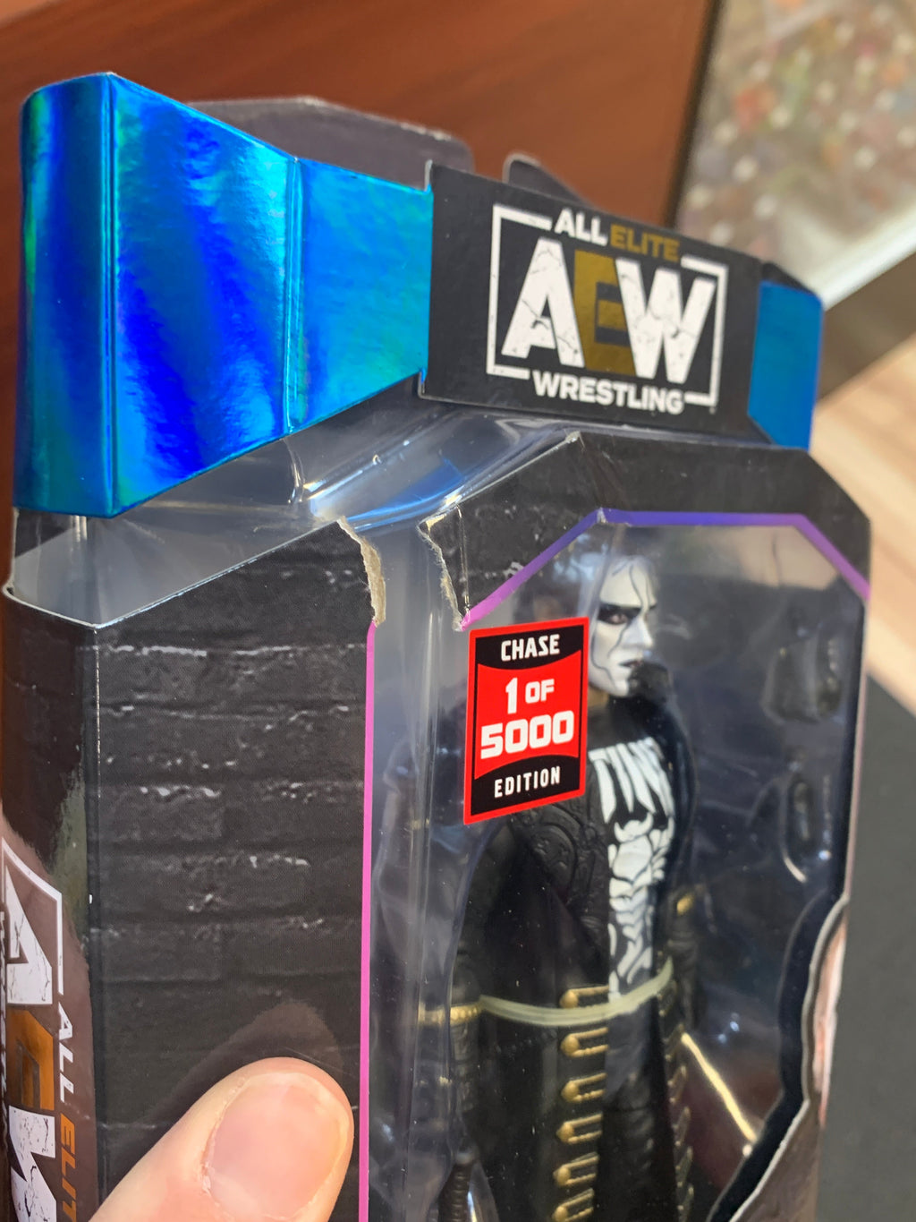 Sting Chase #09 Luminare (AEW All Elite Wrestling, Jazwares) **SEALED** product image 8, provided for visual reference and