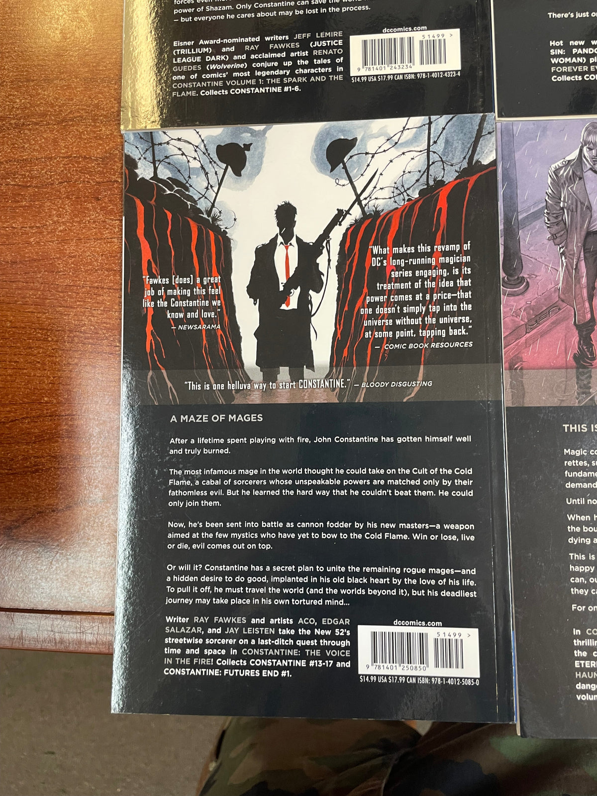 Constantine Vol 1-4 TPB (DC Universe, Comics) product image 9, provided for visual reference and product detail review
