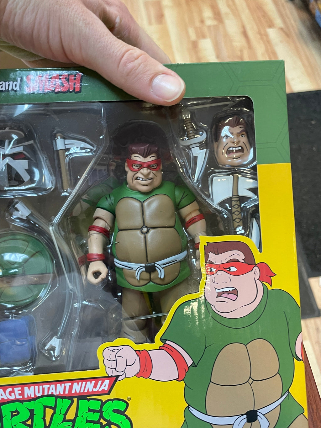 Zach & Smash (TMNT Ninja Turtles, NECA) **SEALED** product image 8, provided for visual reference and product detail review