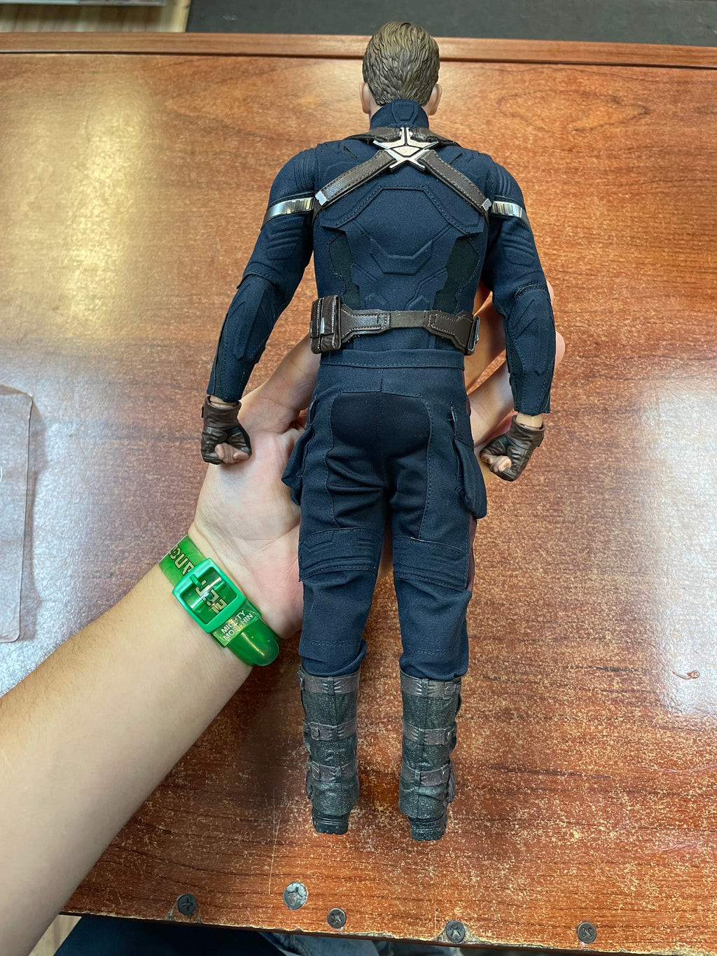Captain America Stealth Suit 2.0 MMS783 (Captain America The Winter Soldier, Marvel, Hot Toys) **COMPLETE** product image 8,