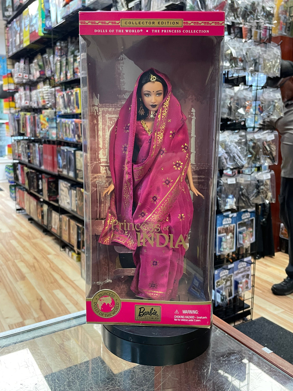 Princess Of India Dolls Of The World 28374 (Barbie, Mattel) **SEALED** product image 1, provided for visual reference and