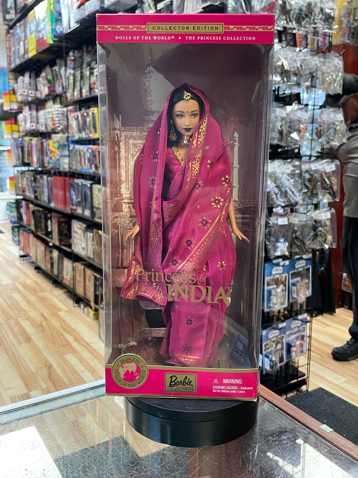 Princess Of India Dolls Of The World 28374 (Barbie, Mattel) **SEALED** product image 1, provided for visual reference and